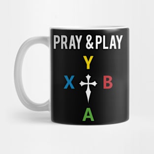 Pray and Play Mug